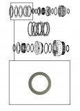 FRICTION PLATE <br> High/Low Reverse Clutch