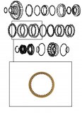 FRICTION PLATE <br> Forward Brake