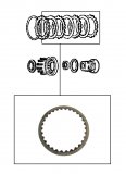 FRICTION PLATE <br> Low & Reverse Brake