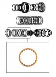 FRICTION PLATE <br> Overrun Clutch