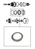 STEEL PLATE <br> Forward Clutch <br> 1980-up