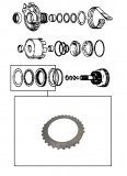 STEEL  PLATE <br> Direct Clutch <br> 1980-up