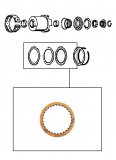 FRICTION PLATE <br> Direct Clutch