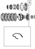 ANTI CLUNCK SPRING <br> Low & Reverse