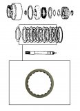 FRICTION PLATE <br> Forward Clutch