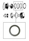 FRICTION PLATE <br>  Waffle <br> Forward Clutch  