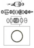 FRICTION PLATE <br> 3-4 Clutch