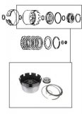 DRUM & WITH CHECK BALL <br> Reverse Input Clutch