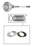 FRICTION & STEEL KIT <br> Reverse Brake