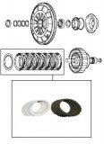 FRICTION & STEEL KIT <br> Forward Clutch