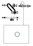 OUTER O-RING <br> Turbine Shaft