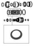 STEEL PLATE <br> 2nd Clutch <br> 1983-1986