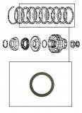 FRICTION PLATE <br> Underdrive Clutch