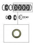 FRICTION PLATE <br> Underdrive Brake