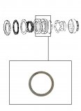 FRICTION PLATE <br> Forward Clutch