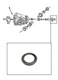 METAL CLAD SEAL <br> Pinion Cover Rear <br> 087 Model