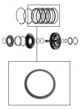 FRICTION PLATE <br> K2 Clutch