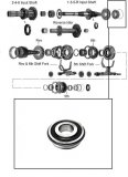 ROLLER BEARING <br> Input Shaft <br> Rear