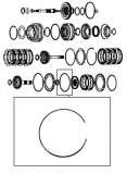 FLAT CIRCLIP <br> Overdrive Clutch