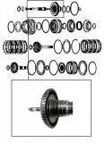 INPUT HUB & SHAFT <br> Reverse Clutch