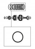 STEEL PLATE <br>Transfer Clutch