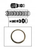 FRICTION PLATE <br> Low & Reverse Brake