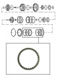 FRICTION PLATE <br> B Clutch