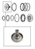 HUB & SHAFT <br> F Clutch