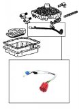 HARNESS  & TEMP SENSOR <br> Main valve Body