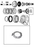 THRUST WASHER <br> Overrun Ring Gear