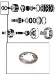 THRUST WASHER <br> Drum 2nd-3rd <br> Steel