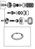 THRUST WASHER <br> Drum 2nd-3rd <br> Babbitt