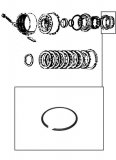 CIRCLIP RETAINING <br> Direct Clutch