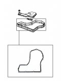 PAN GASKET <br> Rubber & Metal