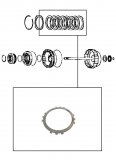 STEEL PLATE <br> C2 & Direct Clutch