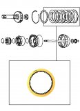 FRICTION PLATE <br> C1 & Forward Clutch 