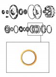 FRICTION PLATE <br> B1 Brake