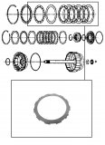 STEEL PLATE <br> C1 & Forward CLutch