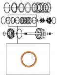 FRICTION PLATE <br>  C2 & Direct Clutch