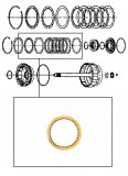 FRICTION PLATE <br>  C2 & Direct Clutch