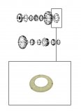 THRUST WASHER <br> 2nd Brake Hub to Output