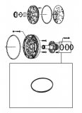 LARGE SEALING  RING <br> Pump Stator