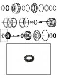 NEEDLE BEARING <br> A Clutch Drum Inner Shaft