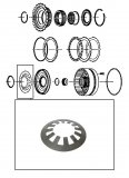  DIAPHRAGM  SPRING <br> F Brake