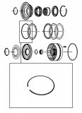 RETAINING CIRCLIP  <br> F Brake