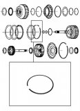 CIRCLIP RETAINING <br> B Clutch