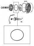 OUTER O-RING <br> Front Pump Body