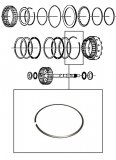 RETAINING CIRCLIP  <br> C Clutch