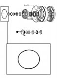 OUTER O-RING <br> Front Pump