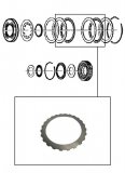 PRESSURE PLATE <br> E1 Brake